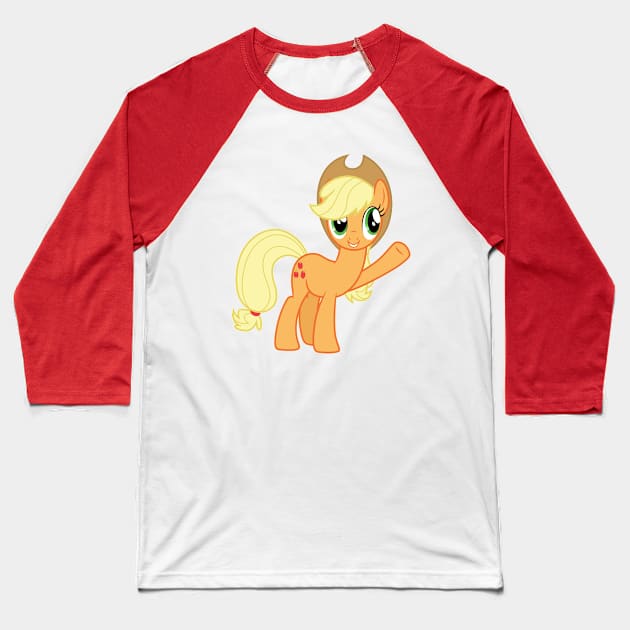 Applejack presents Baseball T-Shirt by CloudyGlow